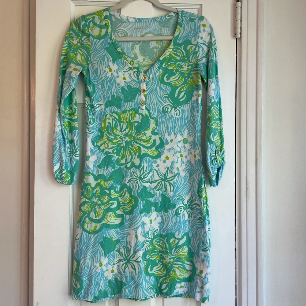 Lilly Pulitzer Lagoon Wave Rider Women’s Dress